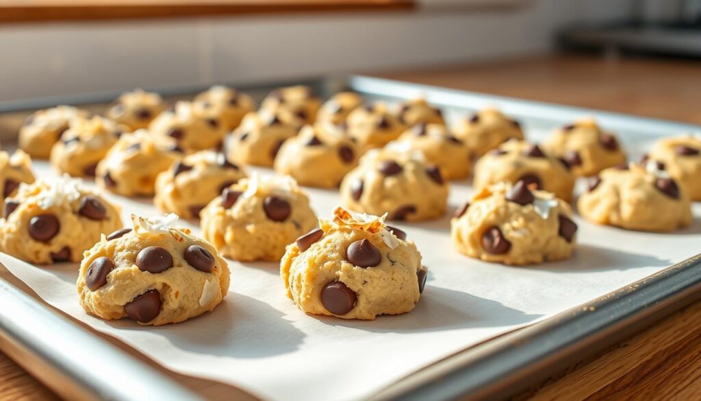 Coconut Chocolate Chip Cookies Baking Guidelines