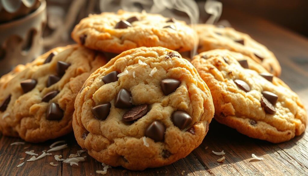 coconut chocolate chip cookies