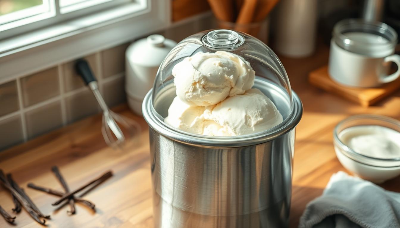 homemade ice cream maker recipe vanilla