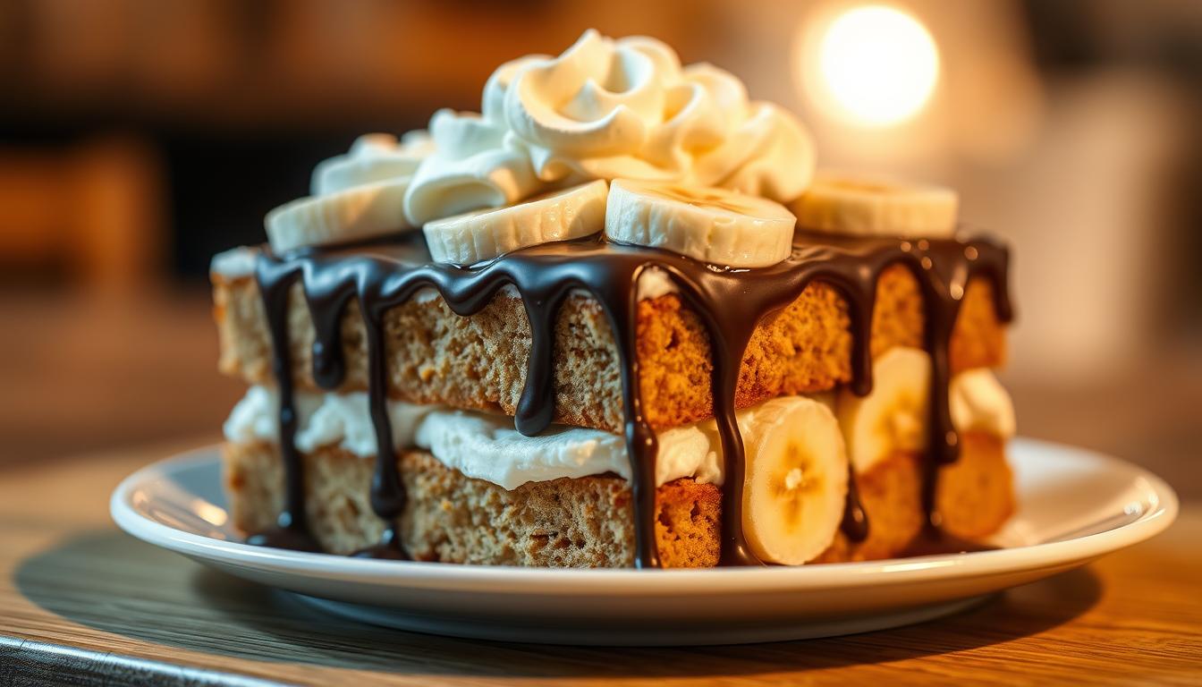 banana split cake