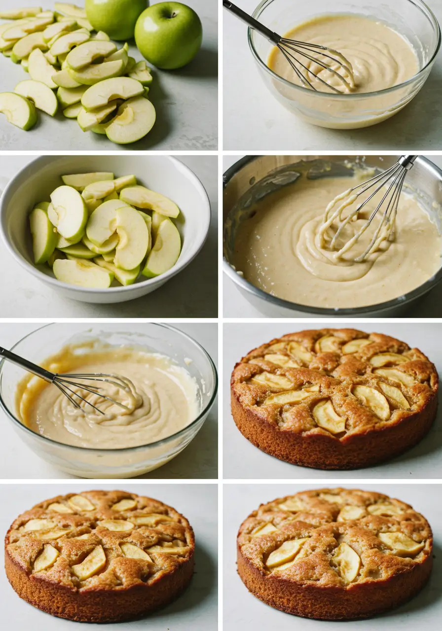 fresh apple cake