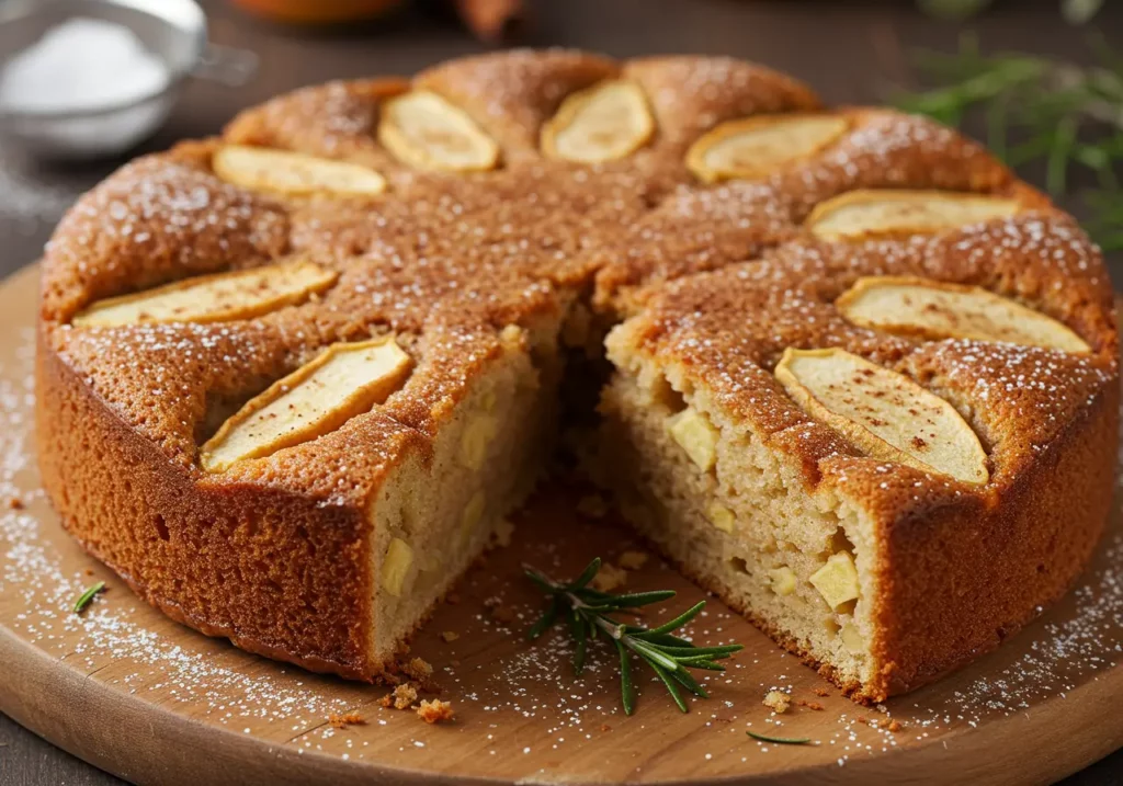 fresh apple cake