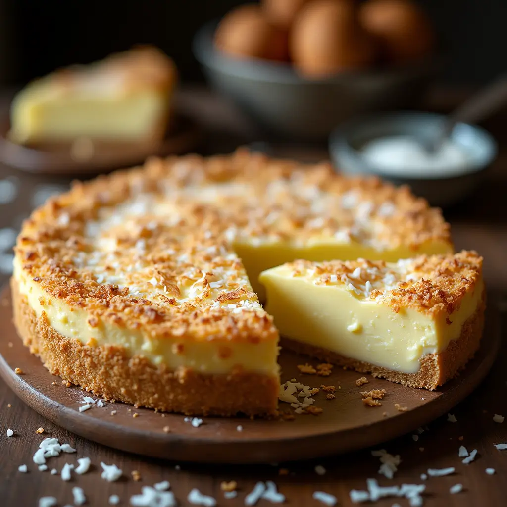 Recipe for Coconut Custard Pie